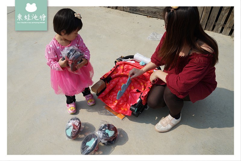 【嬰兒手推車推薦】超小收折體積 活潑花俏英倫設計 英國 Cosatto woosh 2 pushchair 紅恐龍嬰幼兒手推車