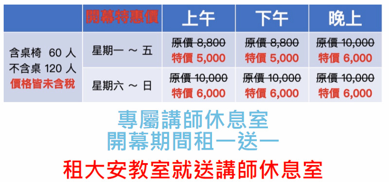 【台北場地租借懶人包】會議/教室/講座場地出租總整理 【台北場地租借懶人包】會議/教室/講座場地出租總整理