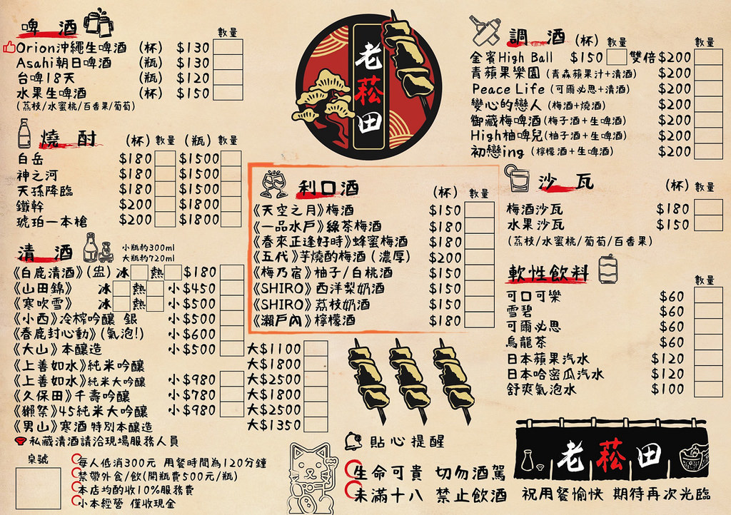 【台北松山居酒屋推薦】南京三民深夜食堂 激推炭火美味串燒 老菘田居酒屋(東區原老炭伙居酒屋) 【台北松山居酒屋推薦】南京三民深夜食堂 激推炭火美味串燒 老菘田居酒屋(東區原老炭伙居酒屋)