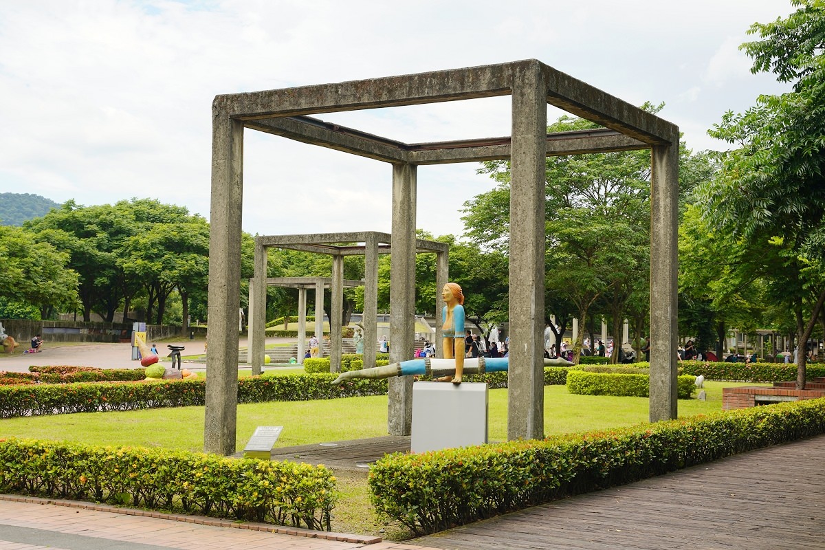 【鶯歌玩水景點推薦】免費入園超貼心 玩沙玩水超好玩 鶯歌博物館水廣場