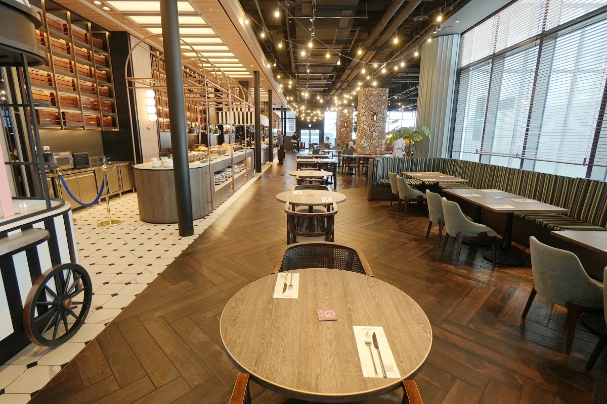 【Cozzi Market 逸·市集】青埔吃到飽餐廳推薦 海邊碼頭市集八大主題餐區全新進化