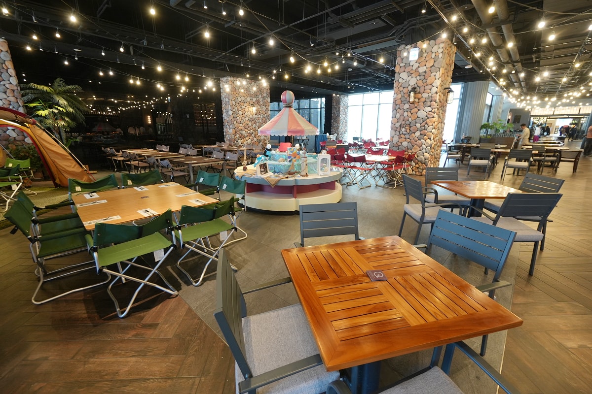 【Cozzi Market 逸·市集】青埔吃到飽餐廳推薦 海邊碼頭市集八大主題餐區全新進化