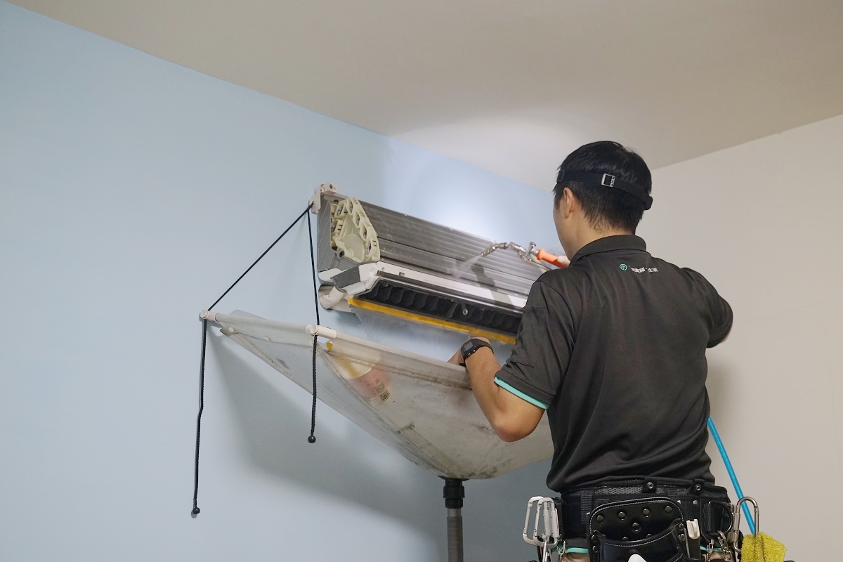 【桃園洗冷氣推薦】智生活洗冷氣業界最長保固天數 桃園居家清潔推薦 智生活家電清洗服務