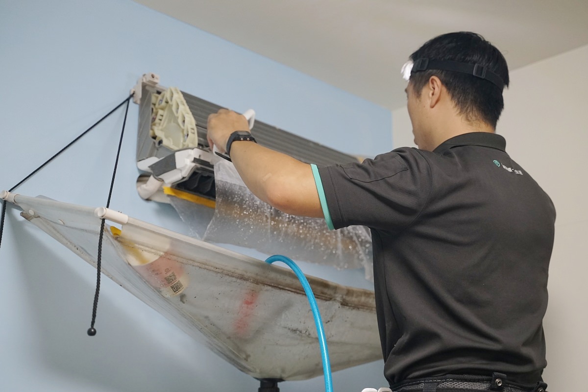 【桃園洗冷氣推薦】智生活洗冷氣業界最長保固天數 桃園居家清潔推薦 智生活家電清洗服務