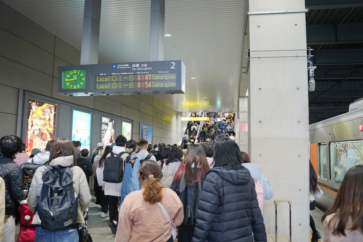 【日本環球影城交通路線心得分享】從大阪市區心齋橋到大阪環球影城 長堀鶴見綠地線轉JR夢咲線實地路線分享 - 第14張圖 【日本環球影城交通路線心得分享】從大阪市區心齋橋到大阪環球影城 長堀鶴見綠地線轉JR夢咲線實地路線分享