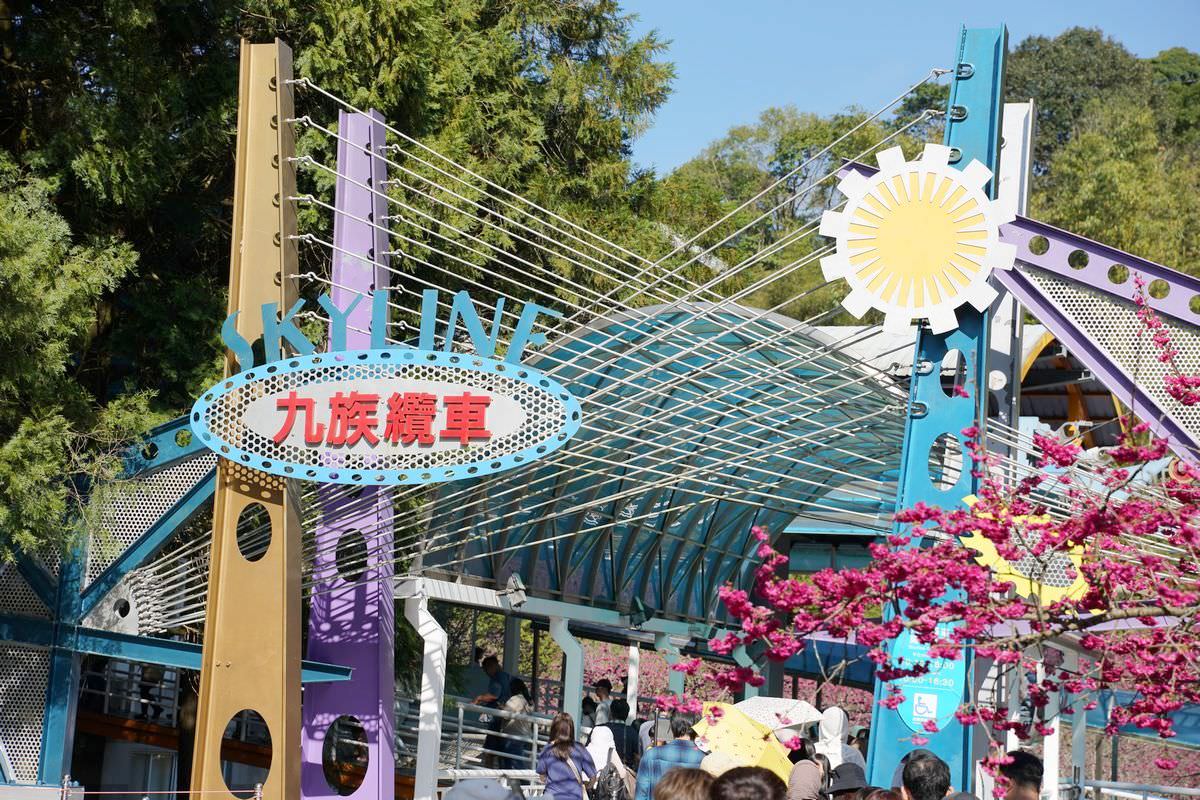 【九族櫻花祭】日本櫻花協會海外唯一認證賞櫻名所 櫻花樹下春櫻饗宴 九族文化村