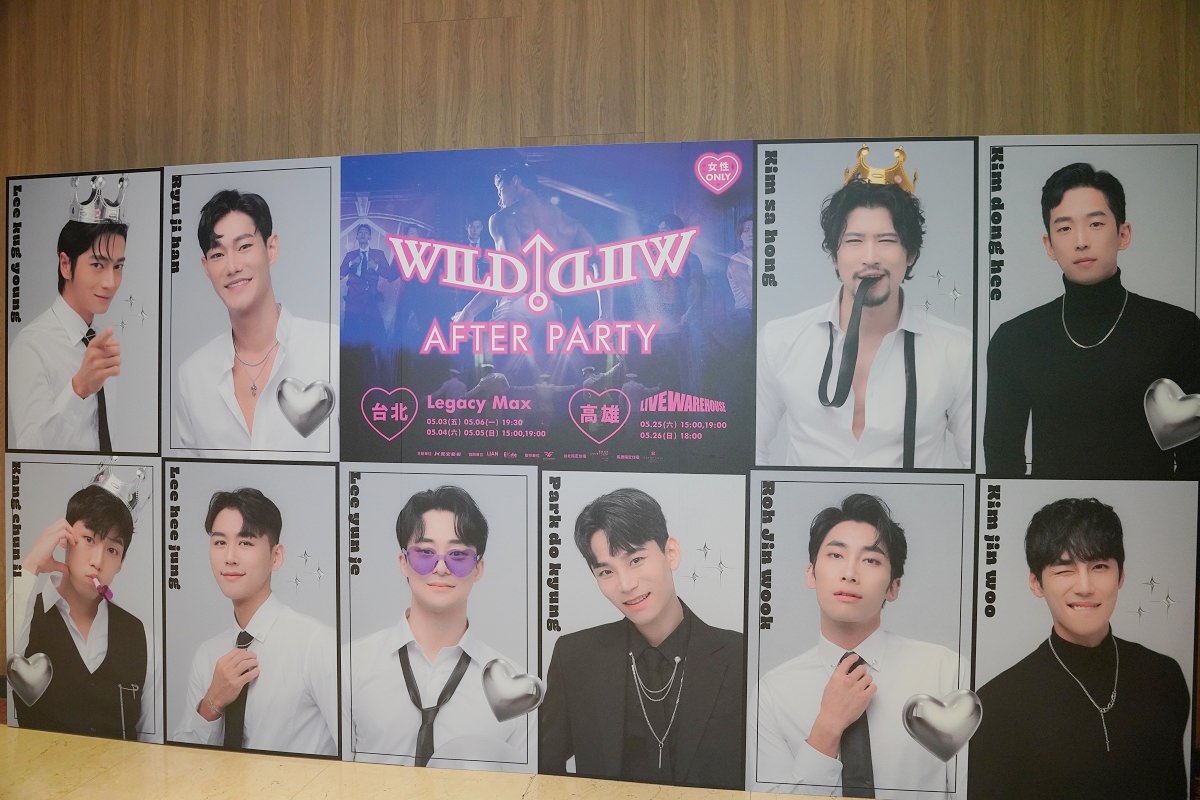 【Wild Wild show】女性限定韓國猛男秀 韓國首爾超夯19禁插旗台灣台北高雄 血脈噴張溼身秀熱舞