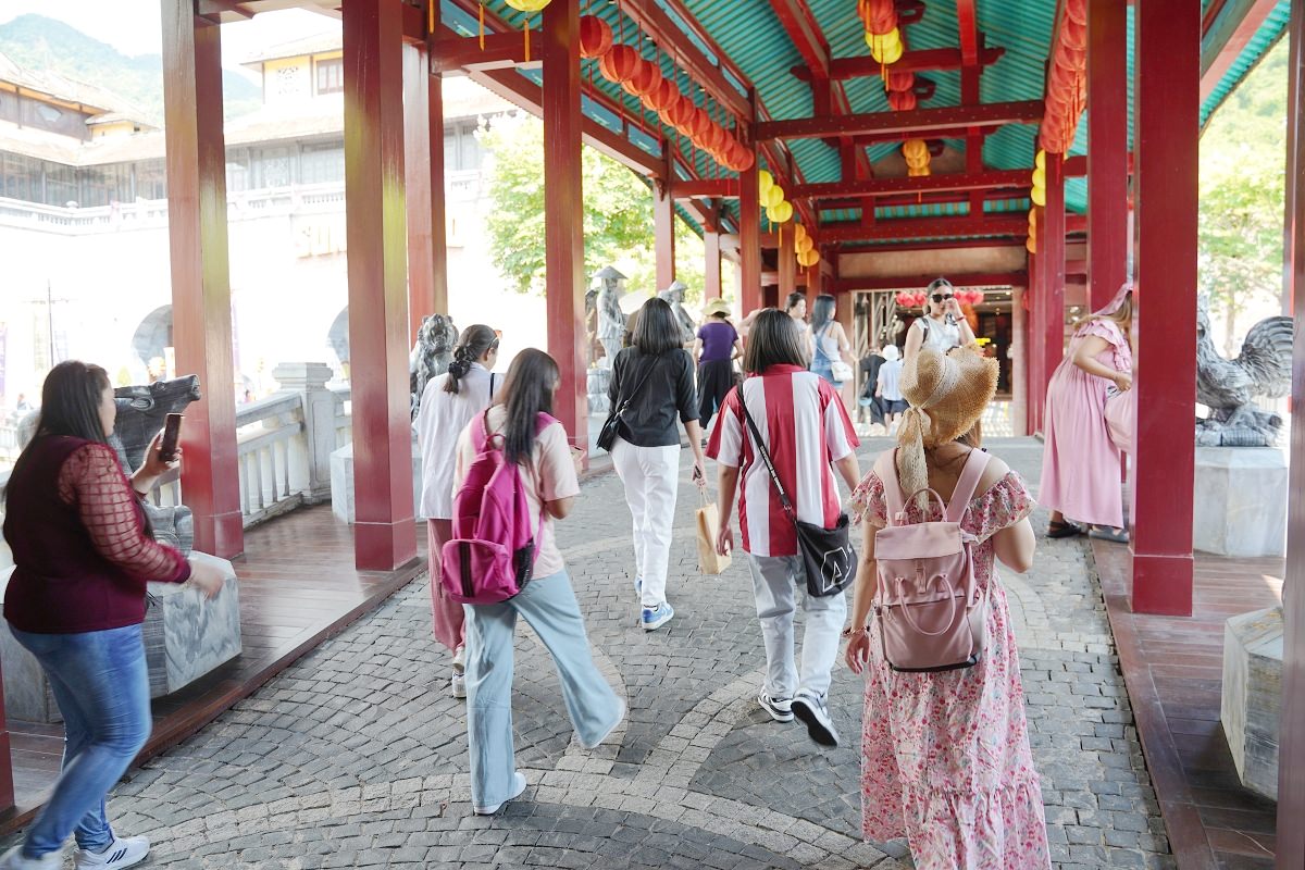 【峴港必去景點推薦】百年歷史中越巴拿山 Ba Na Hills 世界上最長不間斷單軌纜車 峴港巴拿山太陽世界