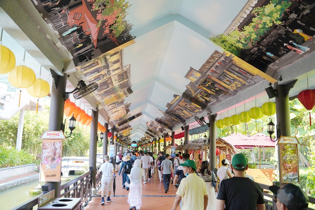 【峴港必去景點推薦】百年歷史中越巴拿山 Ba Na Hills 世界上最長不間斷單軌纜車 峴港巴拿山太陽世界