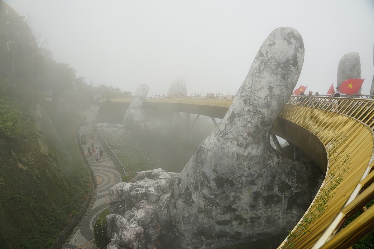 【峴港必去景點推薦】百年歷史中越巴拿山 Ba Na Hills 世界上最長不間斷單軌纜車 峴港巴拿山太陽世界
