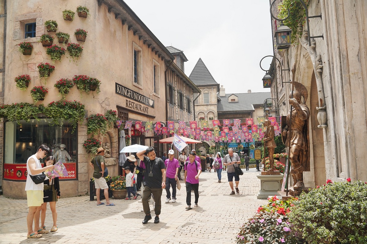 【峴港必去景點推薦】百年歷史中越巴拿山 Ba Na Hills 世界上最長不間斷單軌纜車 峴港巴拿山太陽世界