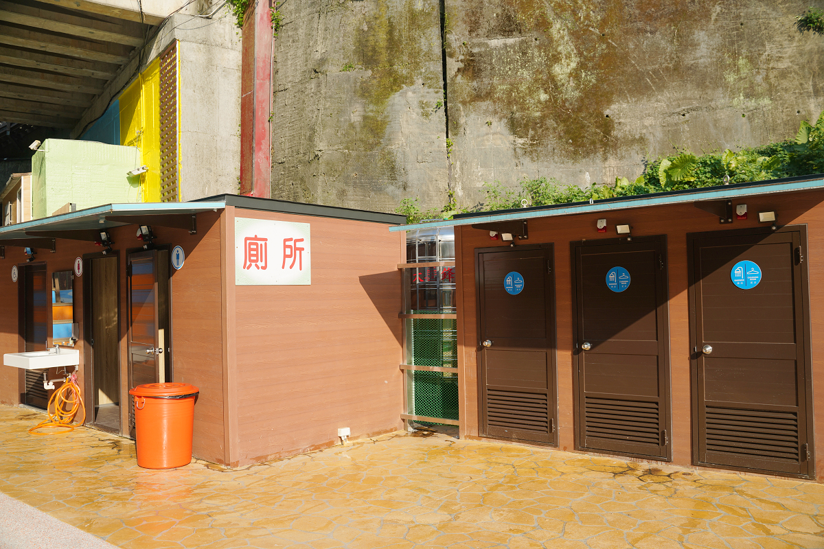 【基隆親水公園推薦】免費入園免門票 超好玩噴泉廣場+大象溜滑梯戲水池 暖暖親水公園