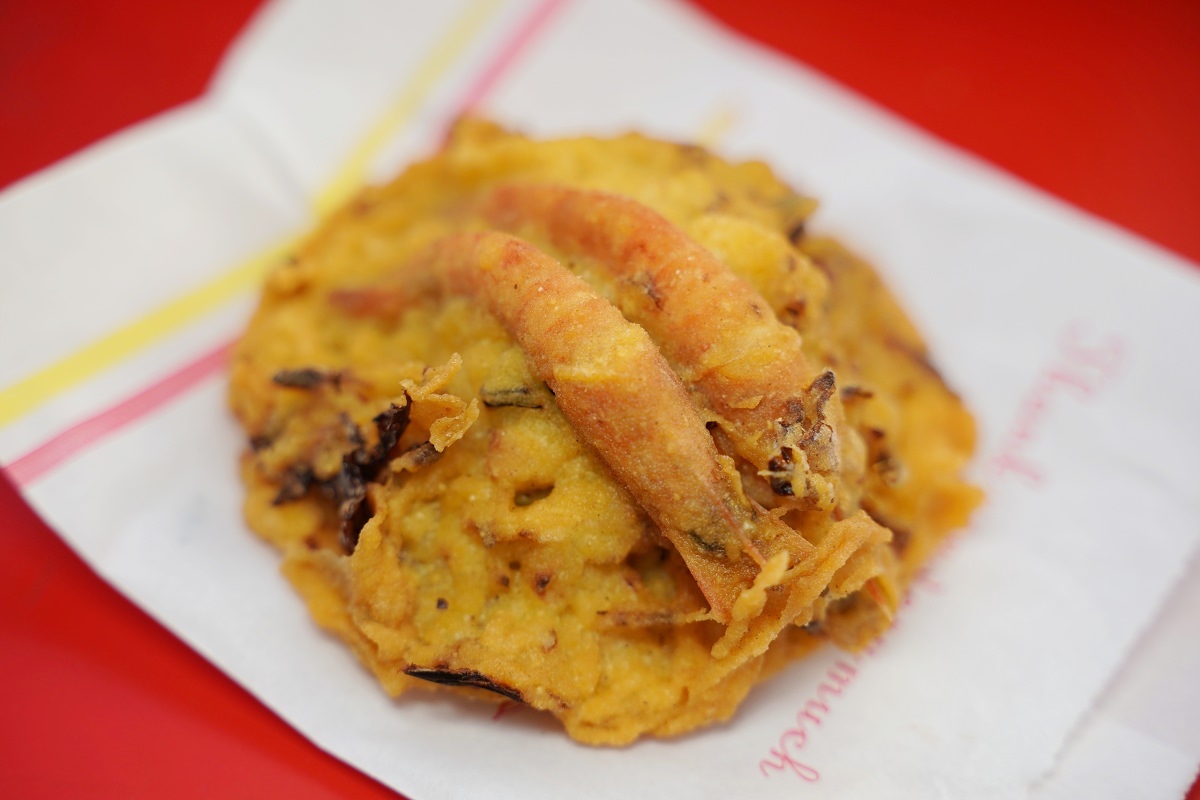 【澎湖外垵漁村美食推薦】獨特美味沙魚炸粿 寶島神很大推薦美食 阿綢炸粿