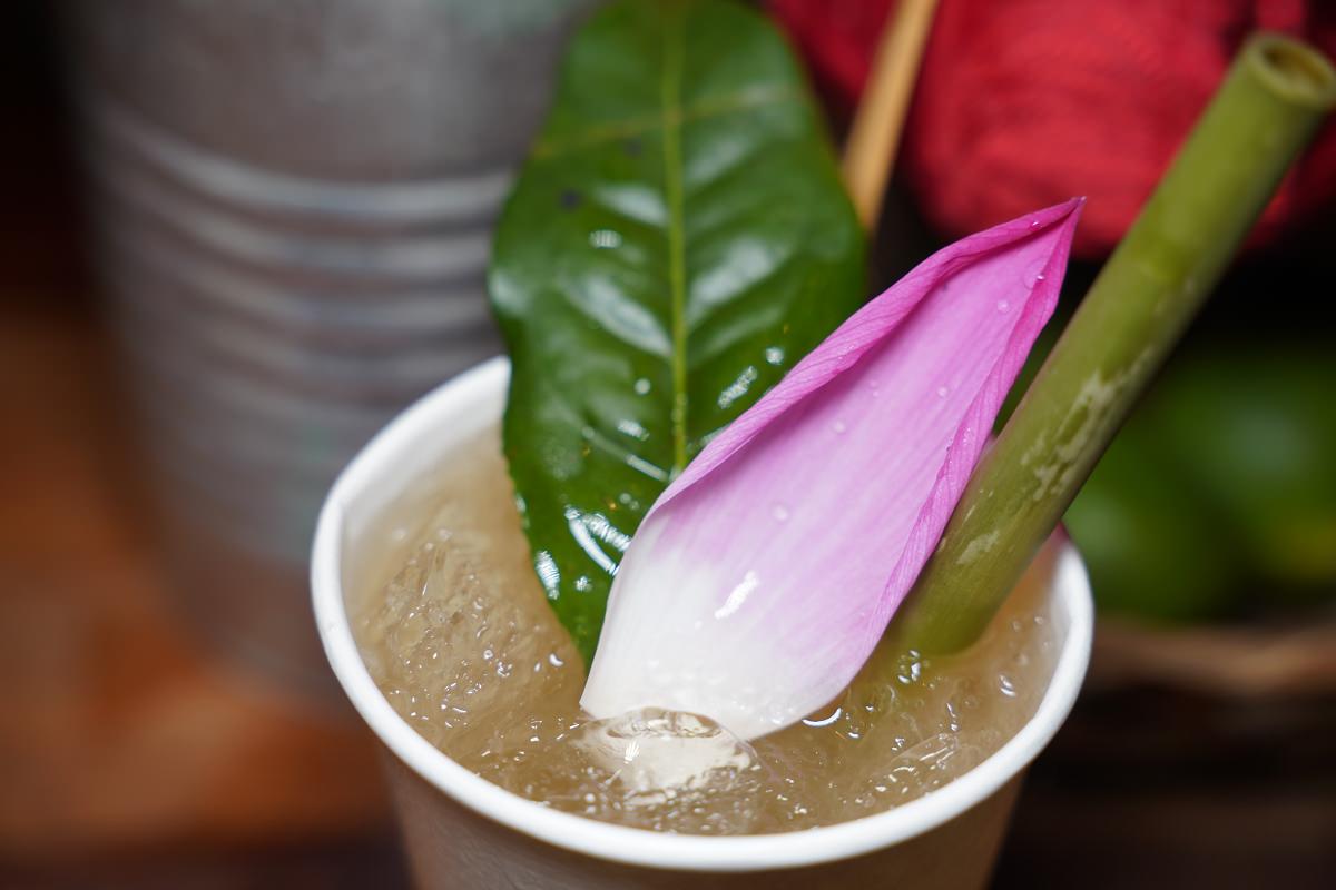 【會安網美餐廳推薦】網美必喝荷花涼茶 中文菜單超貼心 Mot