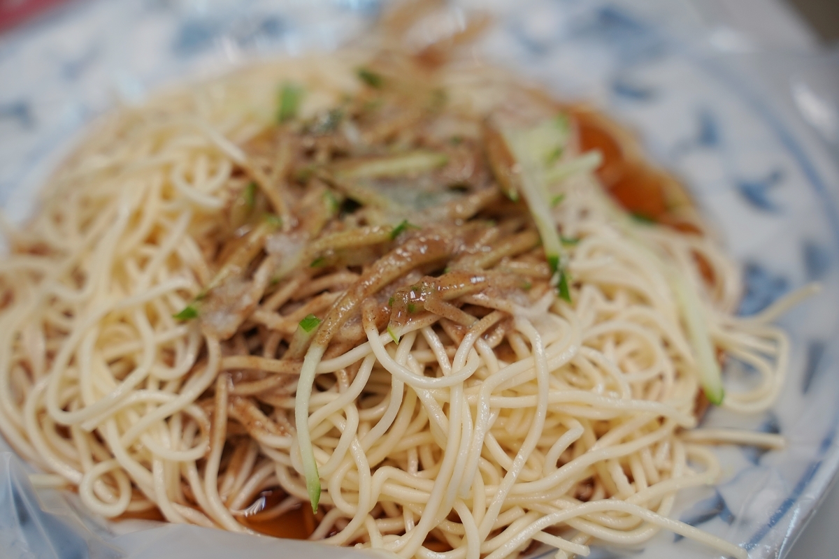 【內壢涼麵推薦】內壢福德路早餐好選擇 早餐來一套涼麵+味噌貢丸蛋花湯+茶碗蒸 李記福德涼麵