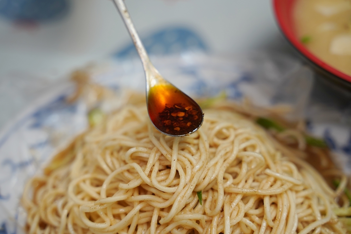 【內壢涼麵推薦】內壢福德路早餐好選擇 早餐來一套涼麵+味噌貢丸蛋花湯+茶碗蒸 李記福德涼麵