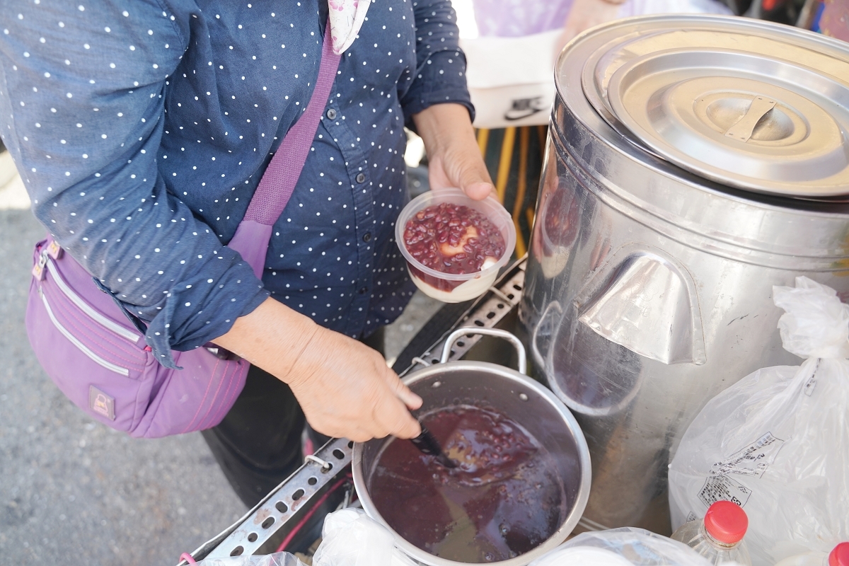 【澎湖北辰市場必吃美食推薦】澎湖古早味豆花好選擇 移動式阿嬤三輪豆花餐車 卡打車豆花