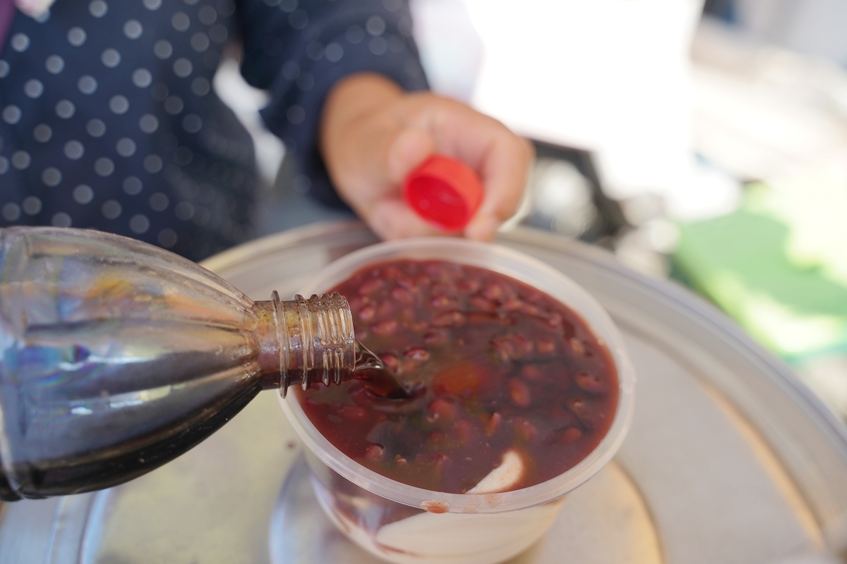 【澎湖北辰市場必吃美食推薦】澎湖古早味豆花好選擇 移動式阿嬤三輪豆花餐車 卡打車豆花
