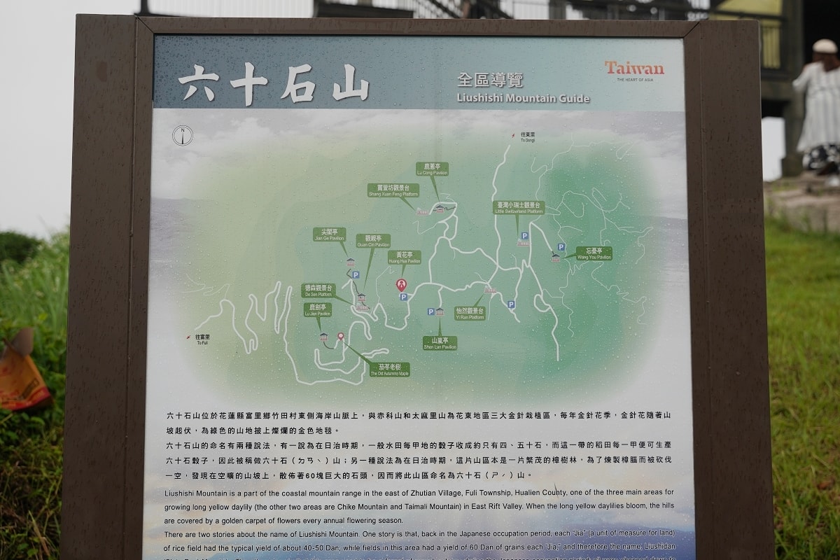 【富里六十石山賞花景點推薦】賞金針花第一站黃花亭 富里六十石山伯公福德祠 台灣小瑞士看可愛小恐龍 - 第3張圖 【富里六十石山賞花景點推薦】賞金針花第一站黃花亭 富里六十石山伯公福德祠 台灣小瑞士看可愛小恐龍