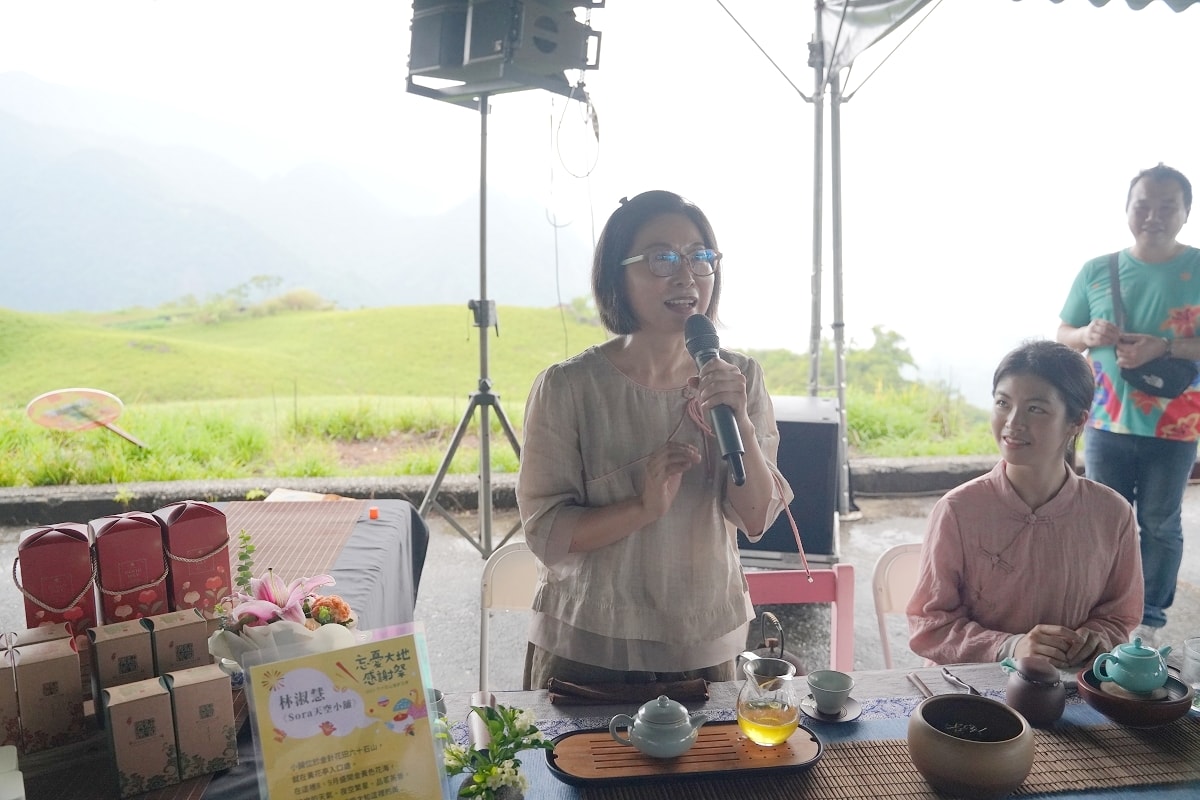 【花蓮富里六十石山金針花季開幕晚宴】山嵐亭茶席體驗 忘憂大地感謝祭 六十石山金針花海開跑