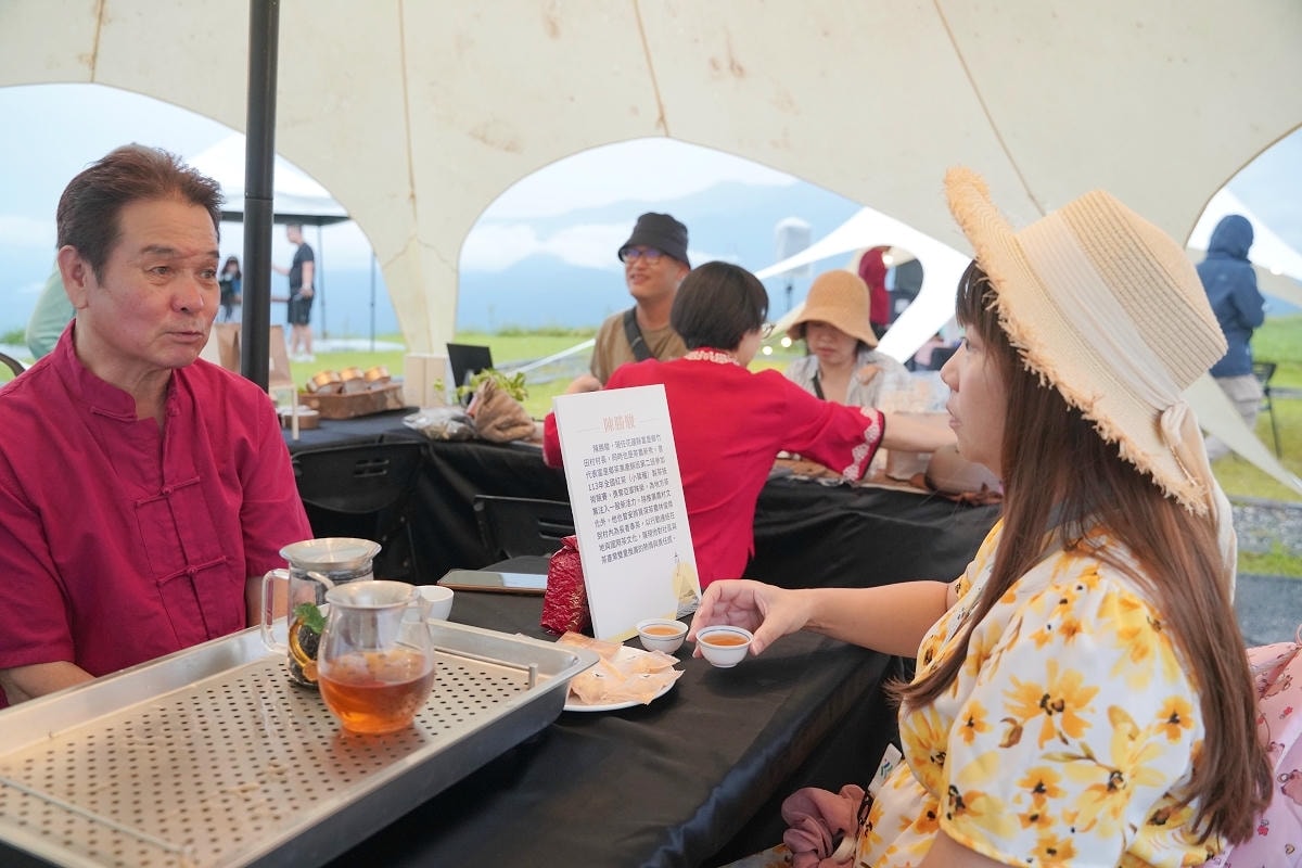 【花蓮富里六十石山金針花季開幕晚宴】山嵐亭茶席體驗 忘憂大地感謝祭 六十石山金針花海開跑