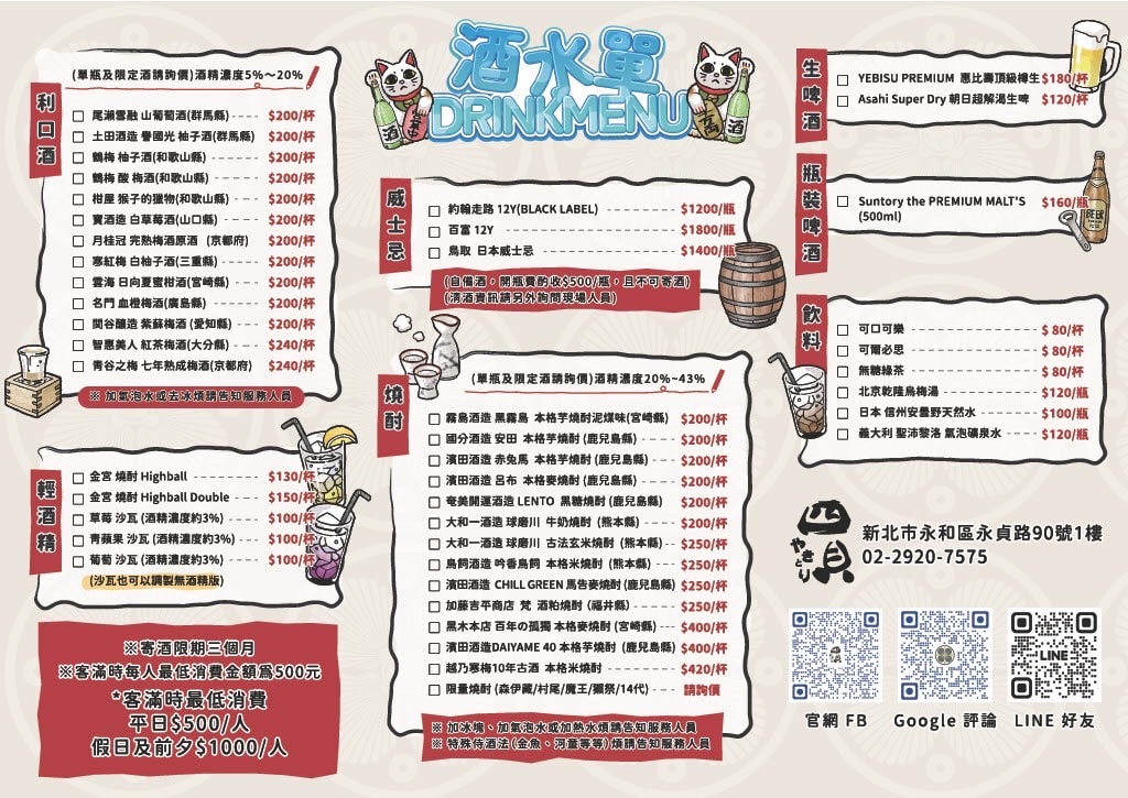 【永和居酒屋推薦】國際唎酒師+國際日本酒講師 捷運永安市場站聚餐首選 四貝串燒居酒屋