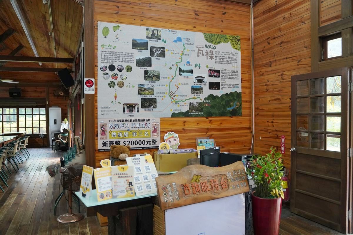 【苗栗南庄室內景點推薦】建於民國13年老東河派出所 村史資料原住民工藝文化展示 瓦祿產業文化館 - 第4張圖 【苗栗南庄室內景點推薦】建於民國13年老東河派出所 村史資料原住民工藝文化展示 瓦祿產業文化館