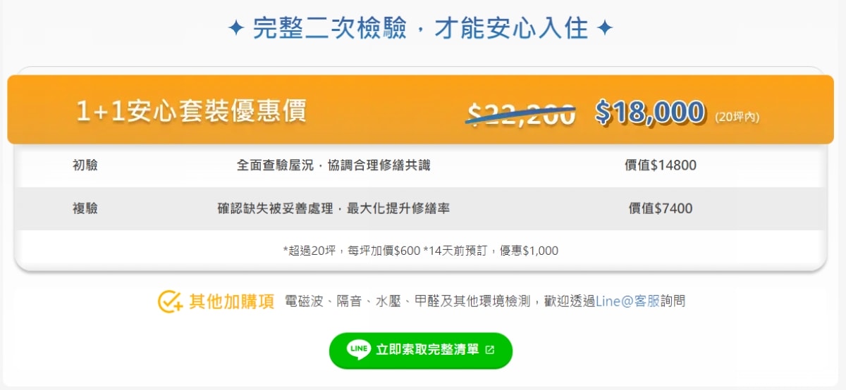 【全台五大驗屋費用大公開】北北基/桃竹苗驗屋費用怎麼算?鴻宇驗屋公司評價?驗屋流程?驗屋心得紀錄分享 - 第2張圖 【全台五大驗屋費用大公開】北北基/桃竹苗驗屋費用怎麼算?鴻宇驗屋公司評價?驗屋流程?驗屋心得紀錄分享