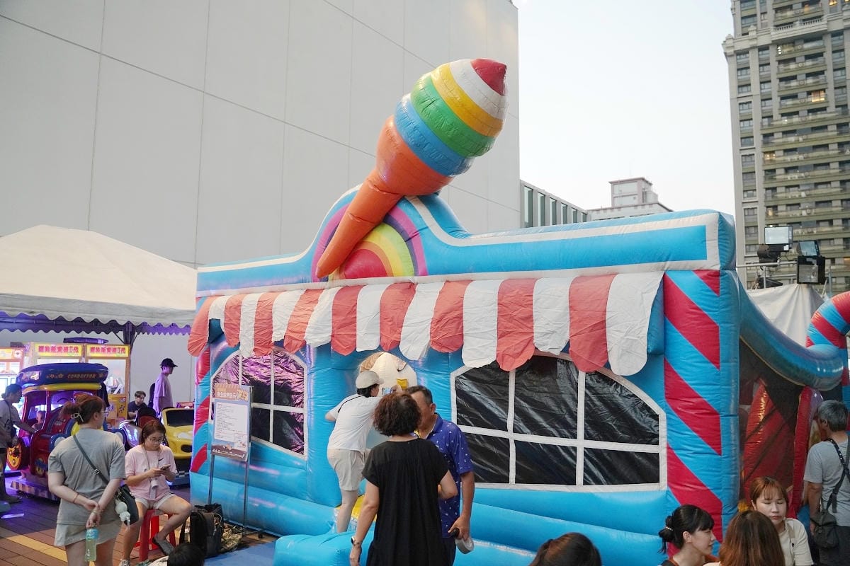 【小小建築師萬聖節樂園】藝文特區桃知道兒童樂園 工程主題巨無霸氣墊樂園 MMT天賦免費測試