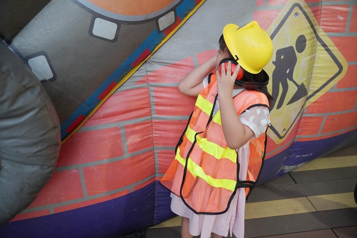 【小小建築師萬聖節樂園】藝文特區桃知道兒童樂園 工程主題巨無霸氣墊樂園 MMT天賦免費測試