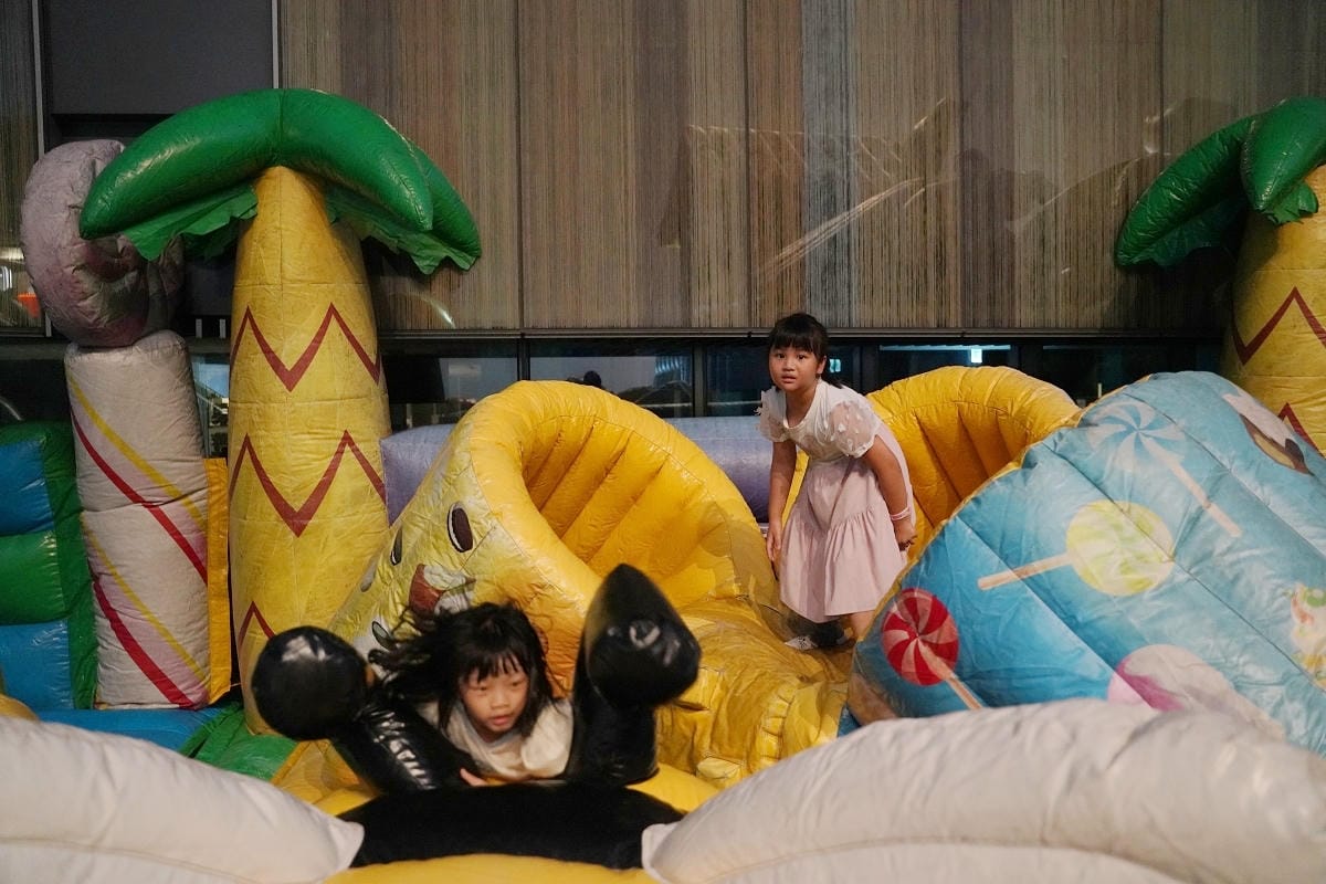 【小小建築師萬聖節樂園】藝文特區桃知道兒童樂園 工程主題巨無霸氣墊樂園 MMT天賦免費測試
