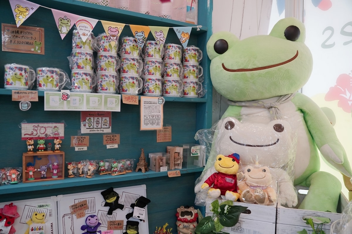 【marché de pickles OKINAWA】沖繩 pickles the frog 專賣店 萌蛙匹克迷必訪 マルシェドピクルス沖縄