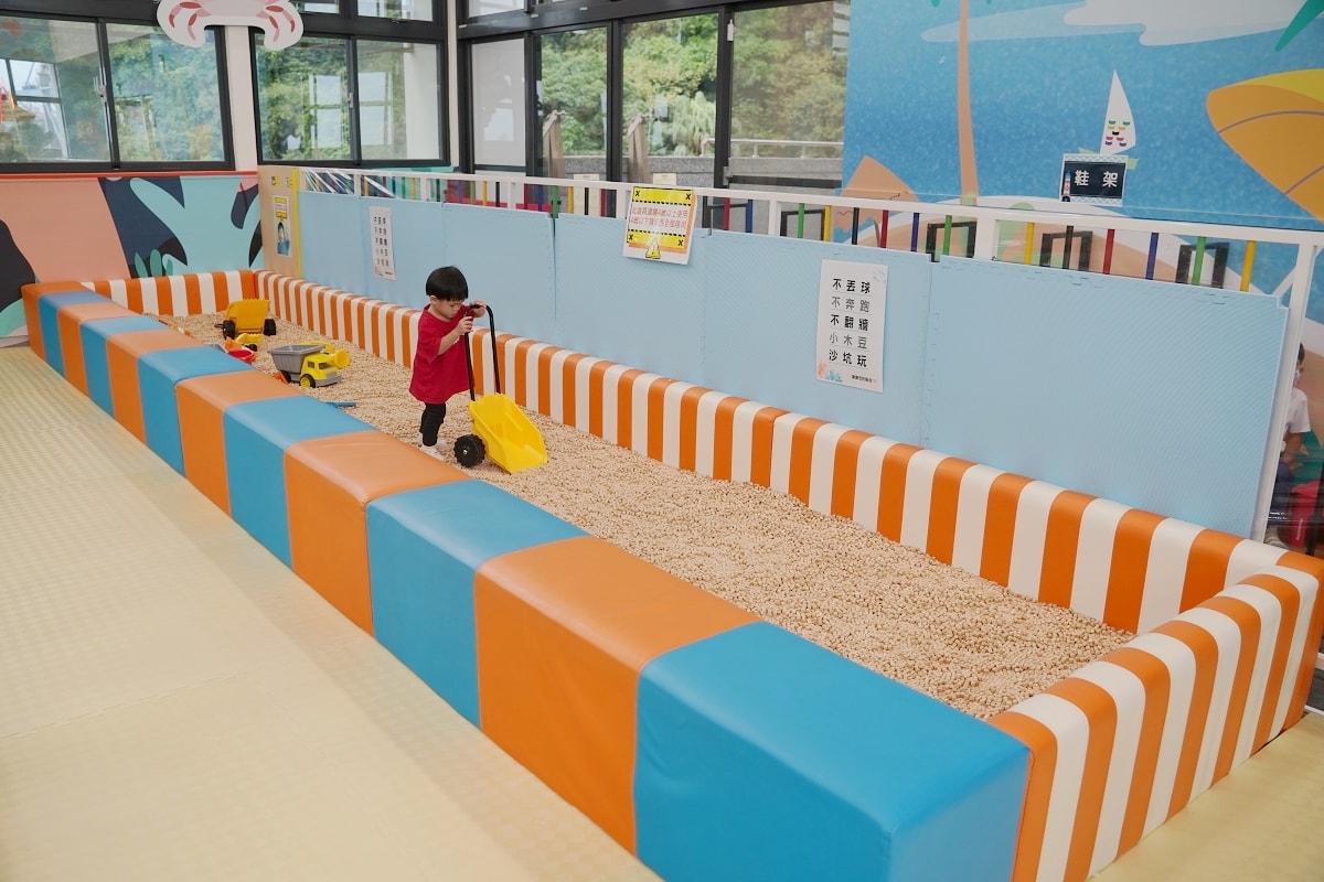 【基隆兒童遊戲區推薦】離基隆市區最近兒童樂園 海洋主題燈塔球池 基隆市中正室內兒童樂園