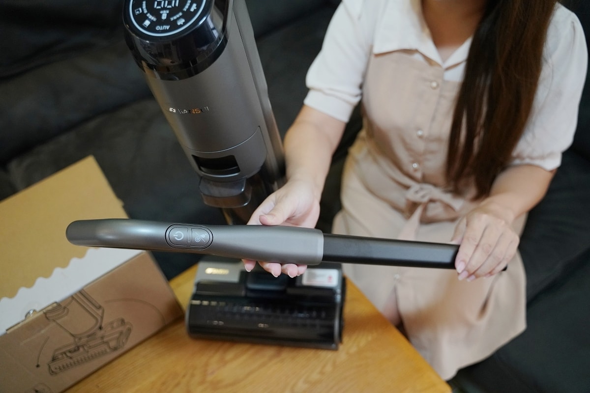 【SANSUI輕蒸仕|全方位無線蒸氣洗地機】市面唯一!12秒極速高溫出蒸氣 一鍵全機自動清洗滾刷+熱風烘乾 - 第3張圖 【SANSUI輕蒸仕|全方位無線蒸氣洗地機】市面唯一!12秒極速高溫出蒸氣 一鍵全機自動清洗滾刷+熱風烘乾