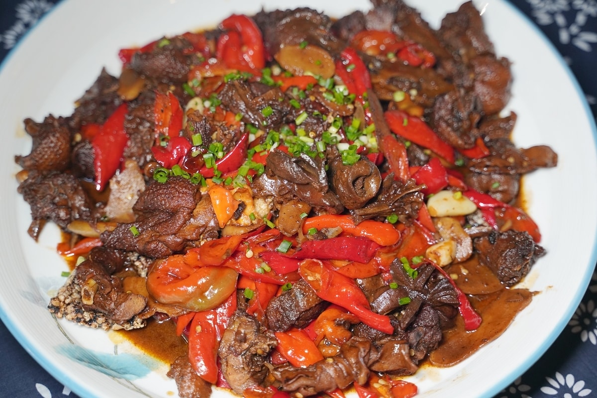 【洪江順發食府】洪江古商城美食餐廳好選擇 美味必點湘西名菜洪江雞蓉/手撕霸王雞/洪江血粑鴨