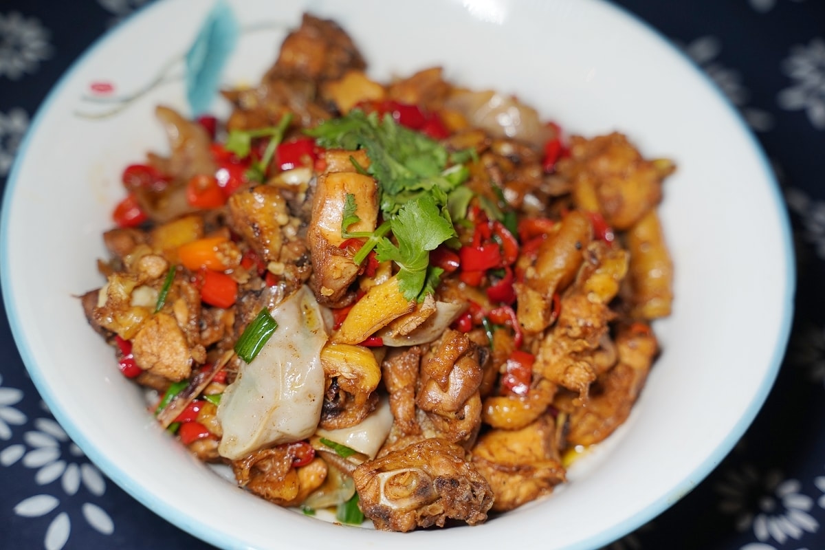 【洪江順發食府】洪江古商城美食餐廳好選擇 美味必點湘西名菜洪江雞蓉/手撕霸王雞/洪江血粑鴨