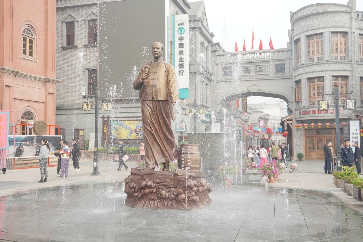 【洪江古商城景區】清明上河圖活版本 「一代洪商」實拍場景 大西南最早最大最完整古商城
