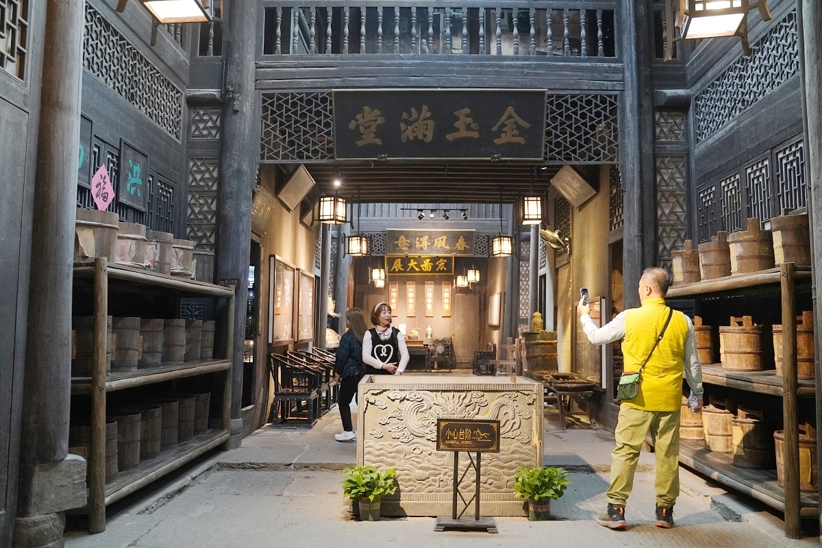 【洪江古商城景區】清明上河圖活版本 「一代洪商」實拍場景 大西南最早最大最完整古商城