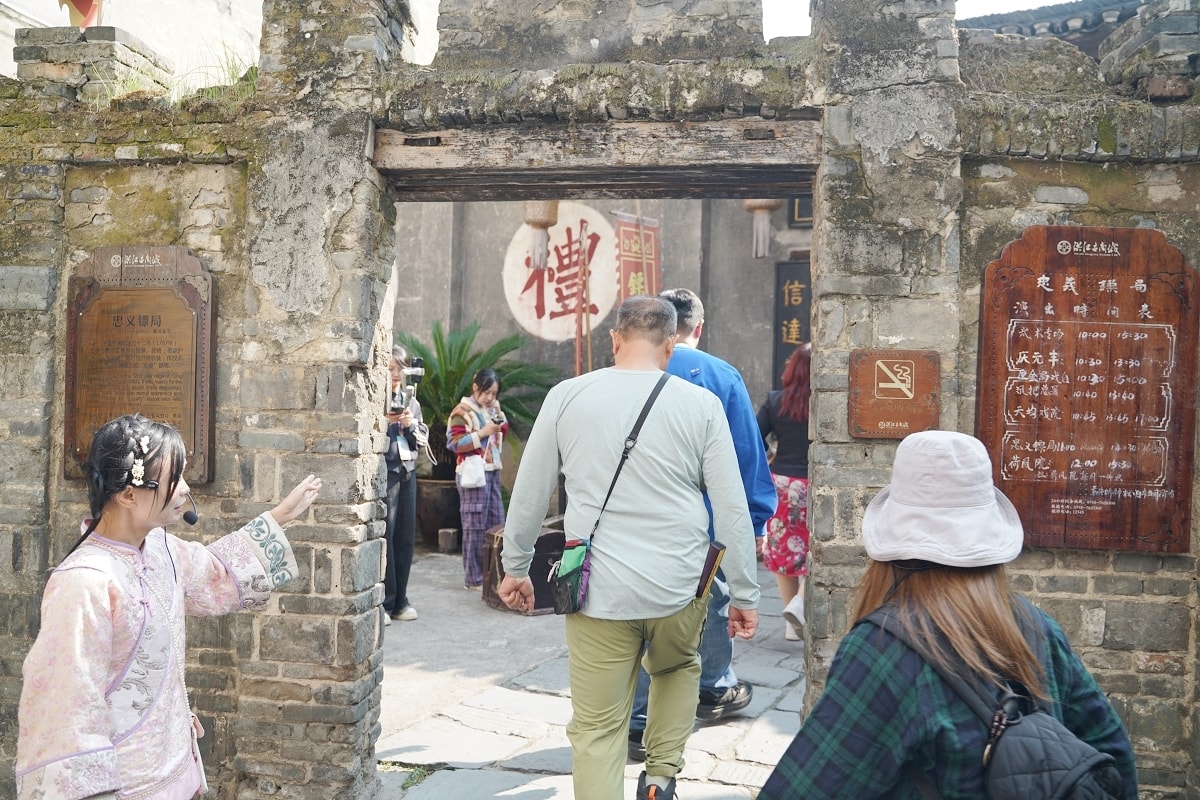 【洪江古商城景區】清明上河圖活版本 「一代洪商」實拍場景 大西南最早最大最完整古商城