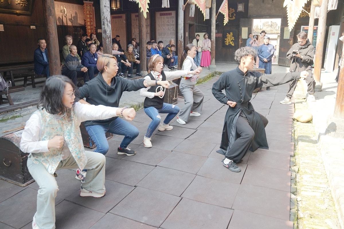 【洪江古商城景區】清明上河圖活版本 「一代洪商」實拍場景 大西南最早最大最完整古商城