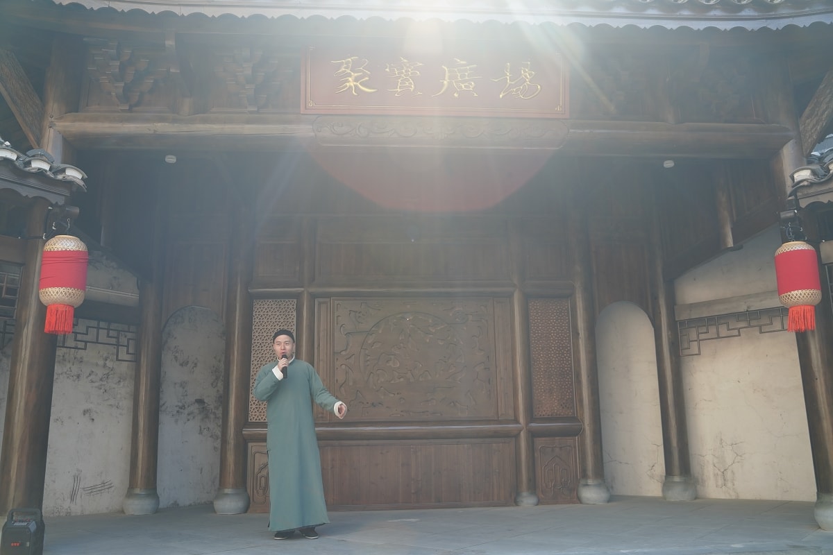 【洪江古商城景區】清明上河圖活版本 「一代洪商」實拍場景 大西南最早最大最完整古商城