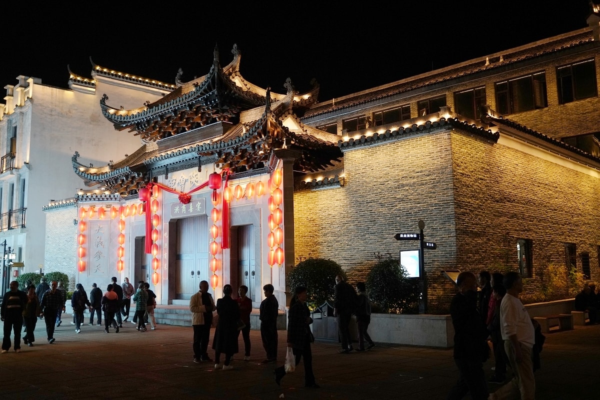 【洪江古商城景區】清明上河圖活版本 「一代洪商」實拍場景 大西南最早最大最完整古商城