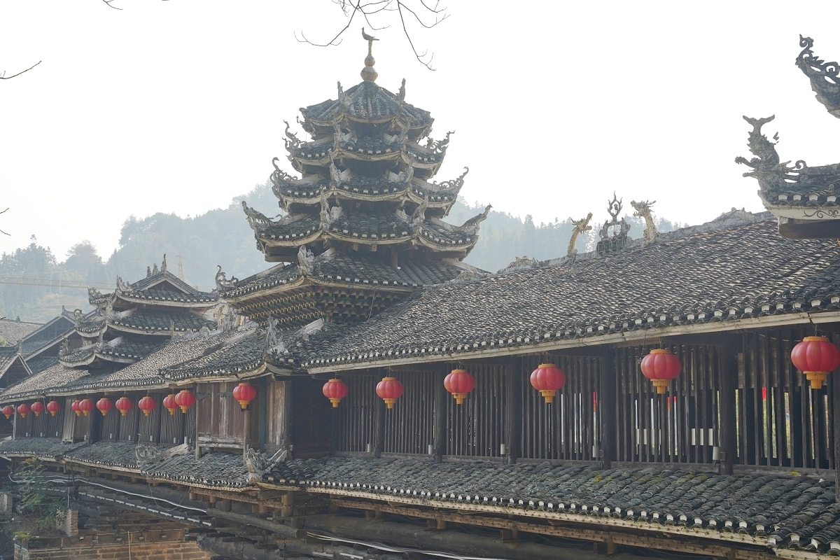 【皇都侗族文化村】湖南省通道侗族自治縣百里侗文化長廊 歷史悠久侗族吊角樓群多彩非遺世界