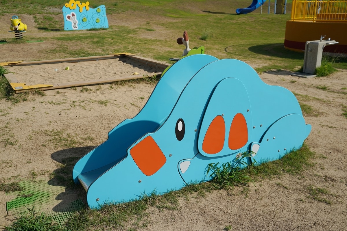 【鳥取兒童公園推薦】鳥取寶可夢公園-穿山鼠主題公園 超大型綜合遊具玩整天玩不完 鳥取砂丘兒童王國