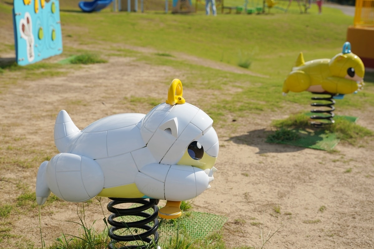 【鳥取兒童公園推薦】鳥取寶可夢公園-穿山鼠主題公園 超大型綜合遊具玩整天玩不完 鳥取砂丘兒童王國