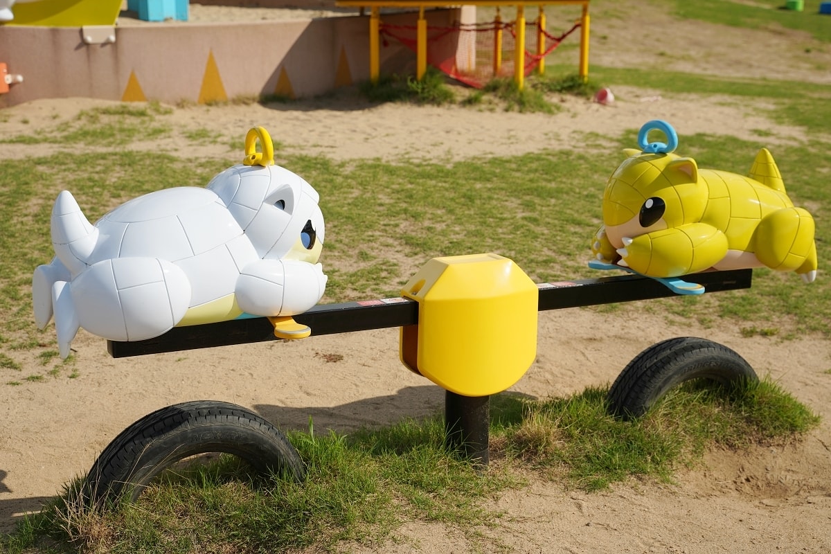 【鳥取兒童公園推薦】鳥取寶可夢公園-穿山鼠主題公園 超大型綜合遊具玩整天玩不完 鳥取砂丘兒童王國