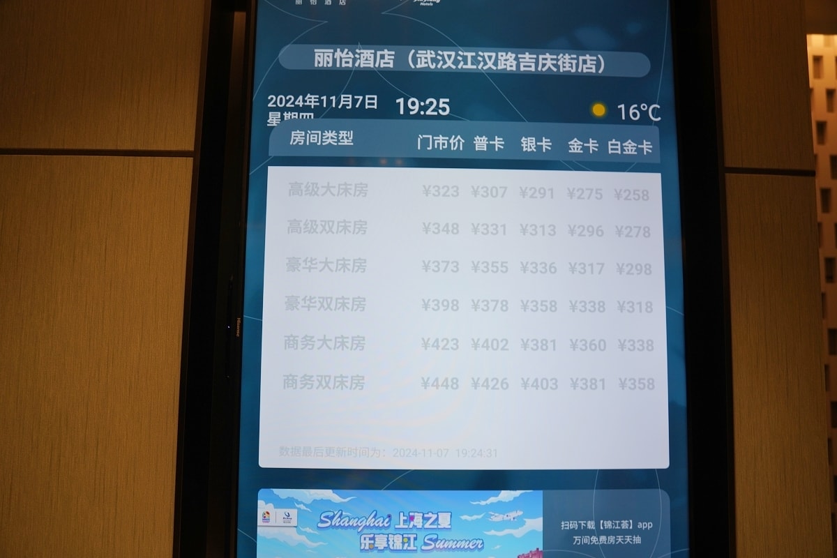 【麗怡飯店武漢江漢路吉慶街店】湖北武漢住宿推薦鄰近吉慶民俗街/江漢路步行街 逛街宵夜超方便