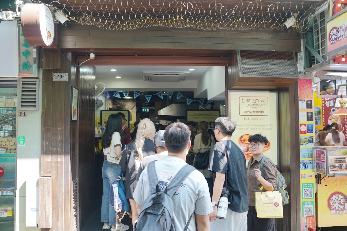 【澳門官也街排隊美食推薦】創立於1989年 即焗即製誘人葡撻香氣 澳門安德魯餅店(氹仔店)