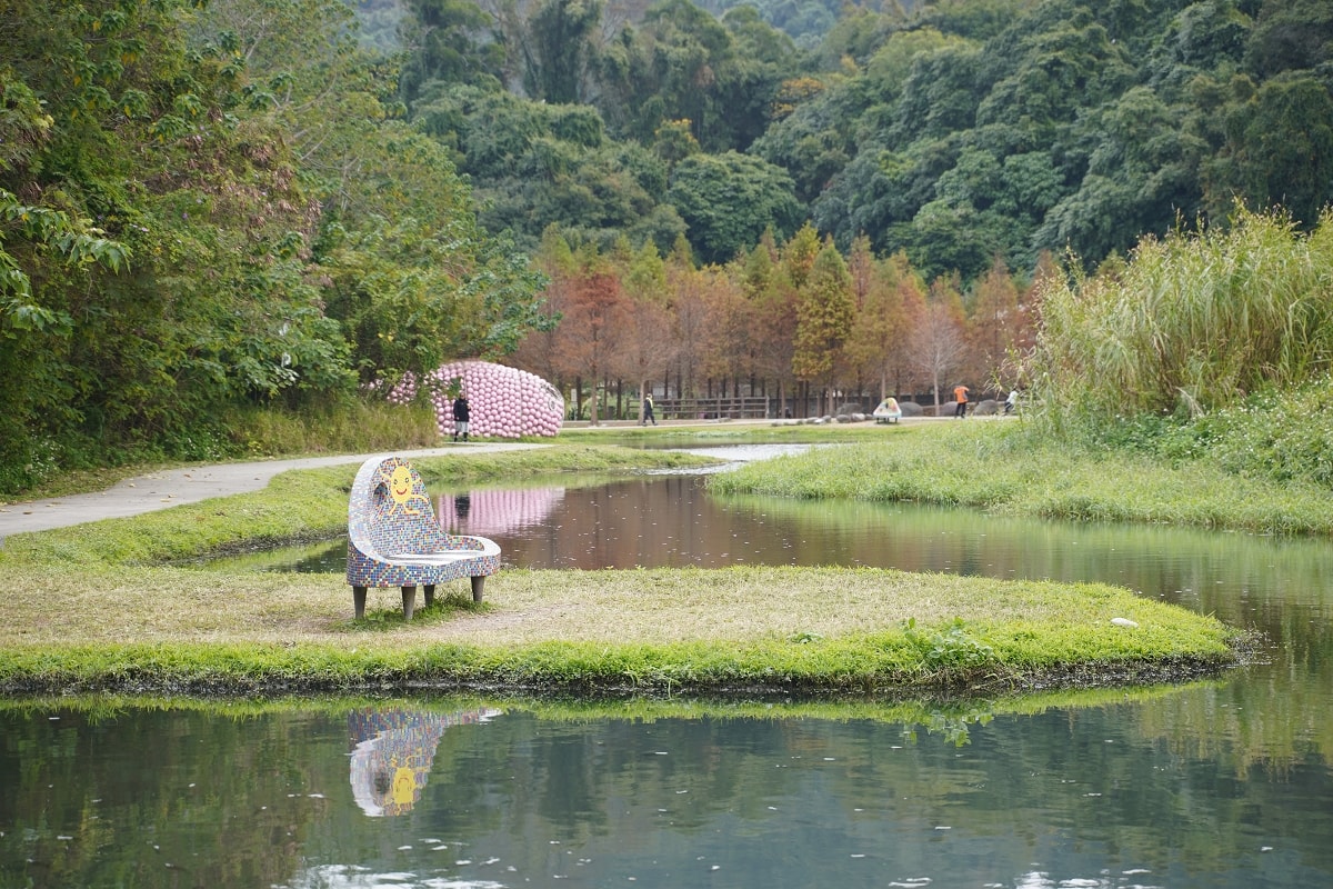 【桃園落羽松景點推薦】大溪落羽松網美景點 免費參觀上百棵水生落羽松 月眉人工濕地落羽松大道 - 第11張圖 【桃園落羽松景點推薦】大溪落羽松網美景點 免費參觀上百棵水生落羽松 月眉人工濕地落羽松大道