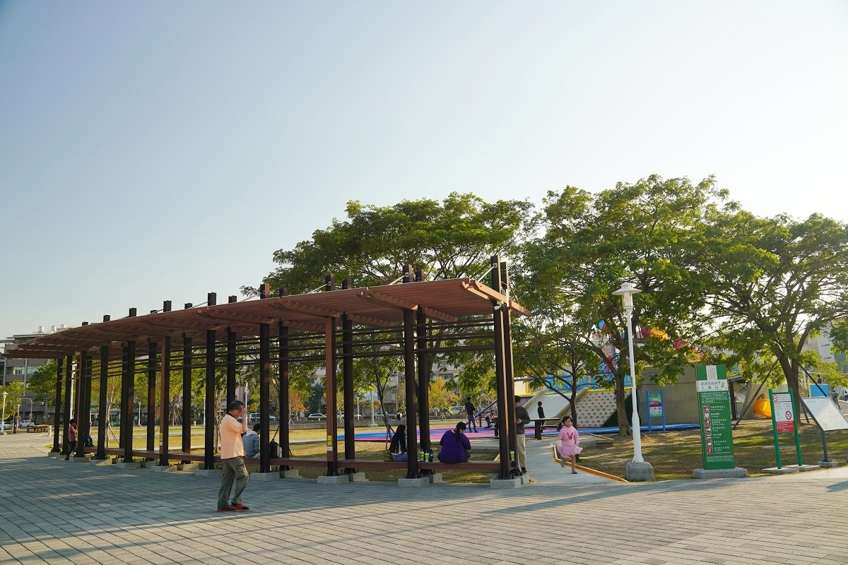 【台南親子公園推薦】1661臺灣船複合遊戲船 大船來了8公尺瞭望塔+剌激滑索 健康綠洲公園